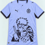 Olympique Marseille Lavender Shisui Raven Oath Jersey — Front