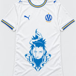 Olympique Marseille White Shikamaru Shadow Mind Jersey — Front