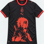 AC Milan Dark Sasuke Last Uchiha Jersey — Front