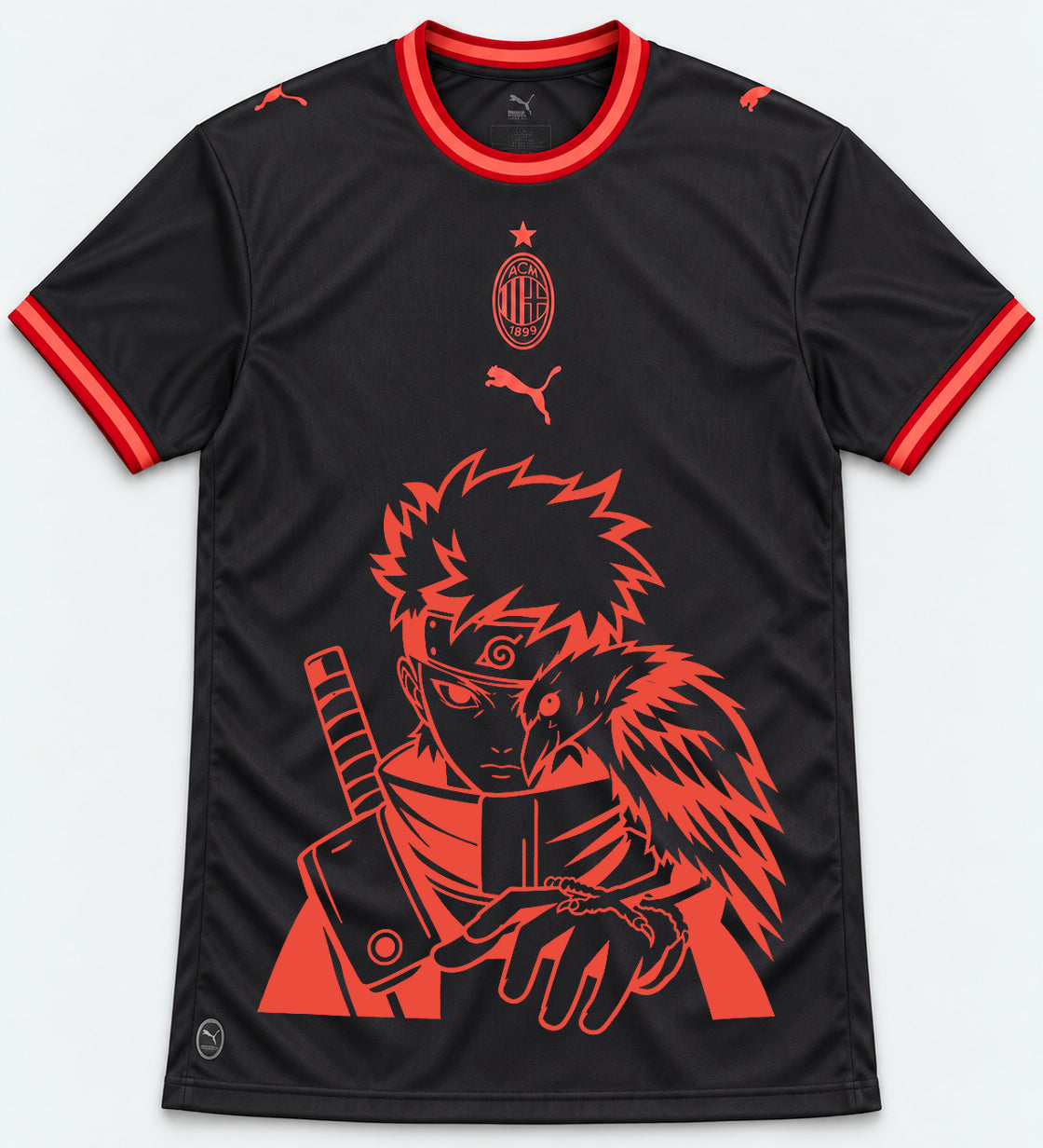 AC Milan Dark Shisui Raven Oath Jersey — Front