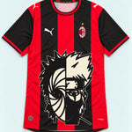 AC Milan Red Obito Kakashi Shared Destiny Jersey — Front