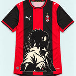 AC Milan Red Sasuke Last Uchiha Jersey — Front