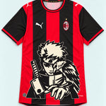 AC Milan Red Shisui Raven Oath Jersey — Front