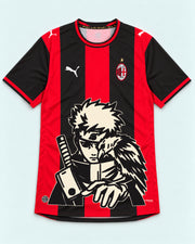 AC Milan Red Shisui Raven Oath Jersey — Front
