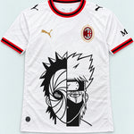 AC Milan White Obito Kakashi Shared Destiny Jersey — Front