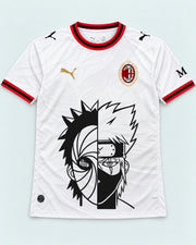 AC Milan White Obito Kakashi Shared Destiny Jersey — Front