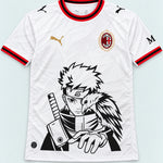 AC Milan White Shisui Raven Oath Jersey — Front