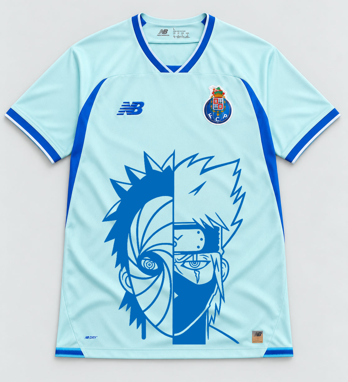 Porto Aqua Obito Kakashi Shared Destiny Jersey — Front