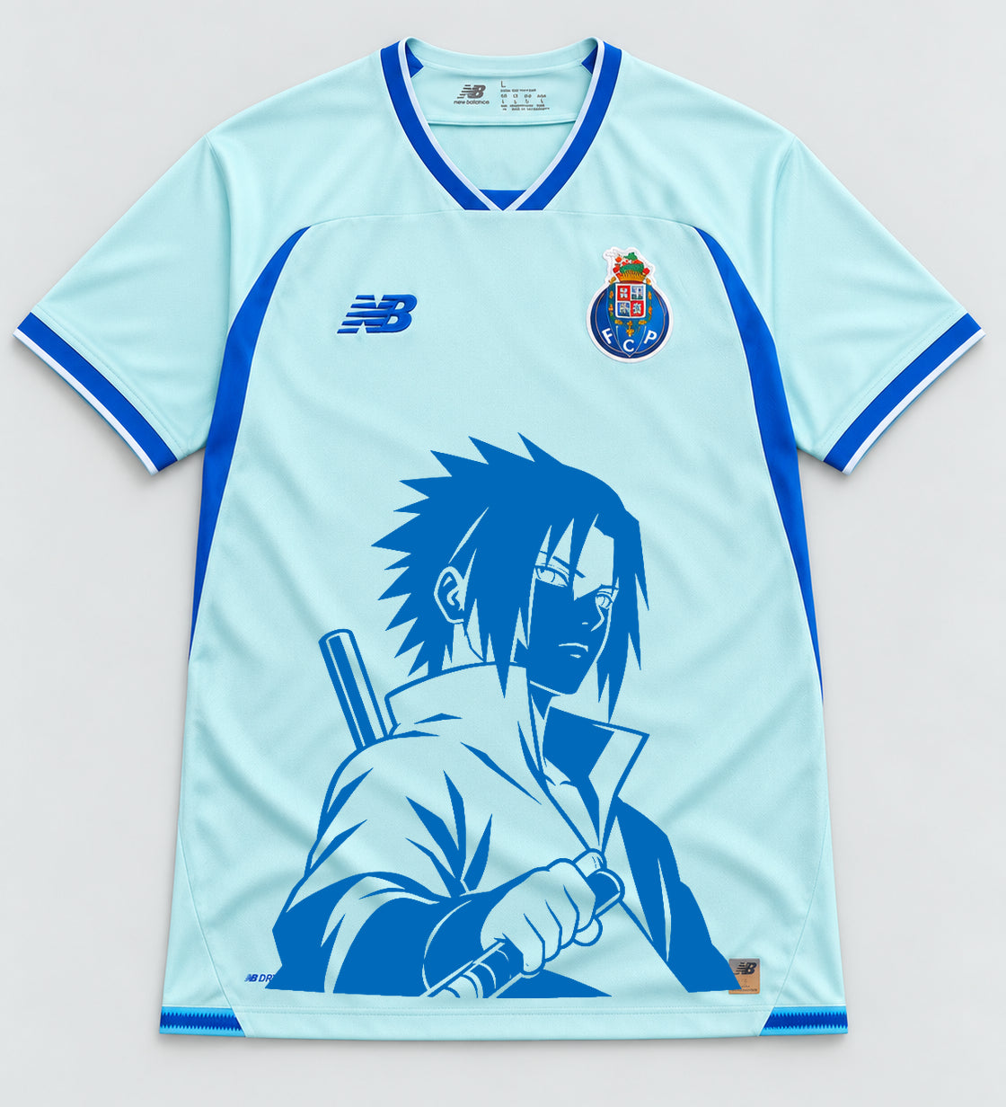 Porto Aqua Sasuke Last Uchiha Jersey — Front
