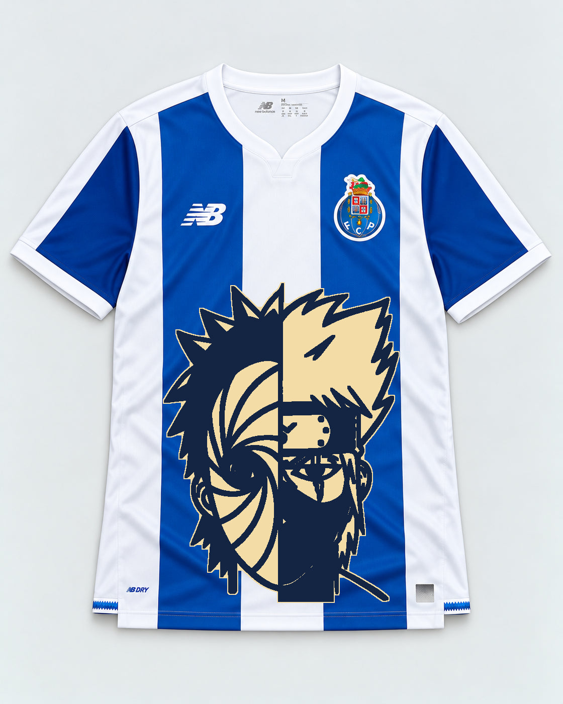 Porto Striped Obito Kakashi Shared Destiny Jersey — Front