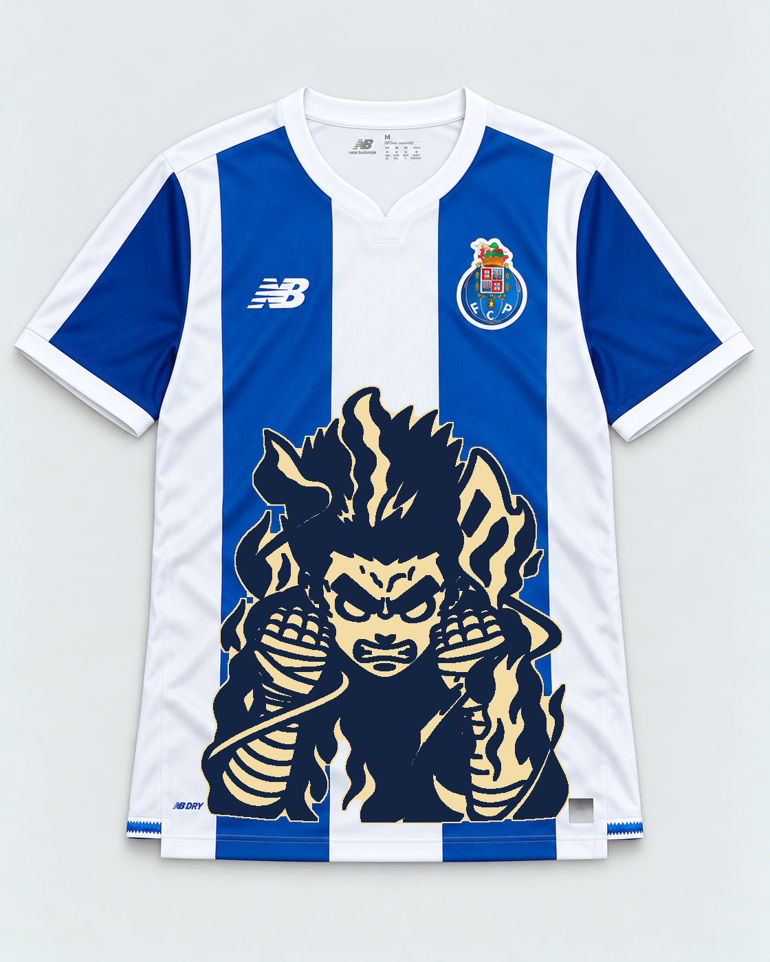 Porto Striped Rock Lee Inner Flame Jersey — Front