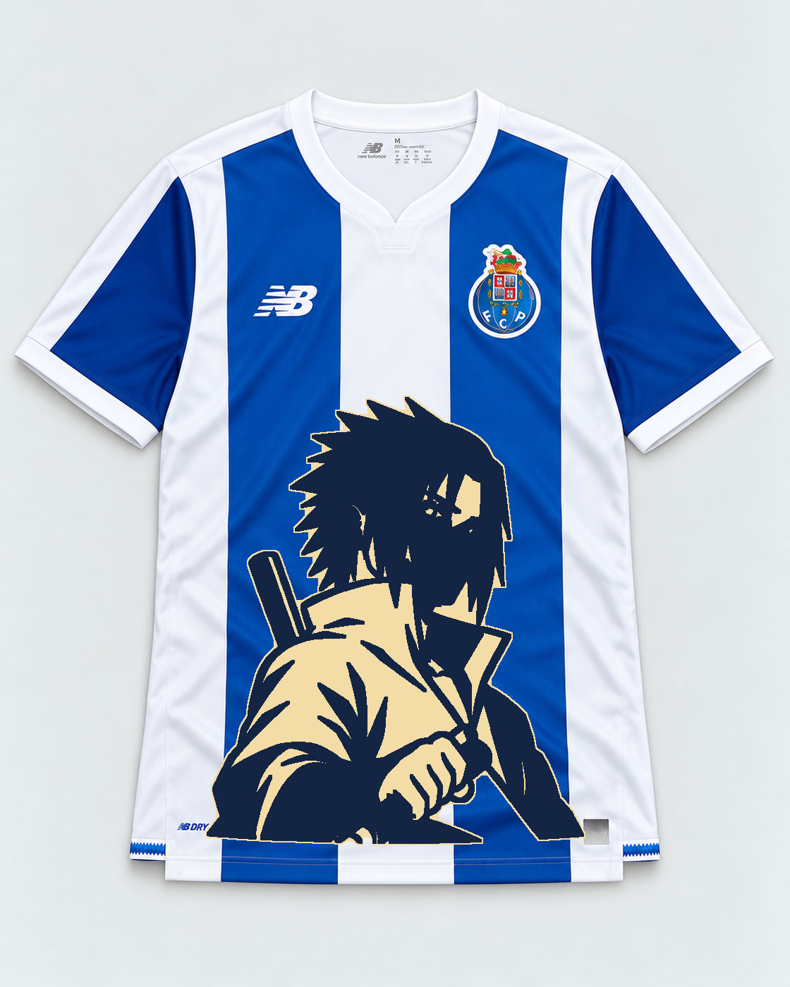 Porto Striped Sasuke Last Uchiha Jersey — Front