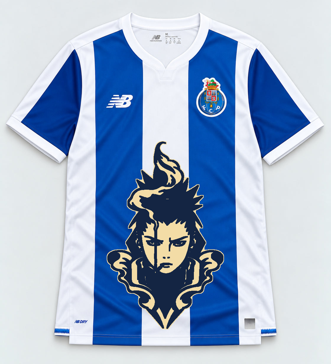 Porto Striped Shikamaru Shadow Mind Jersey — Front