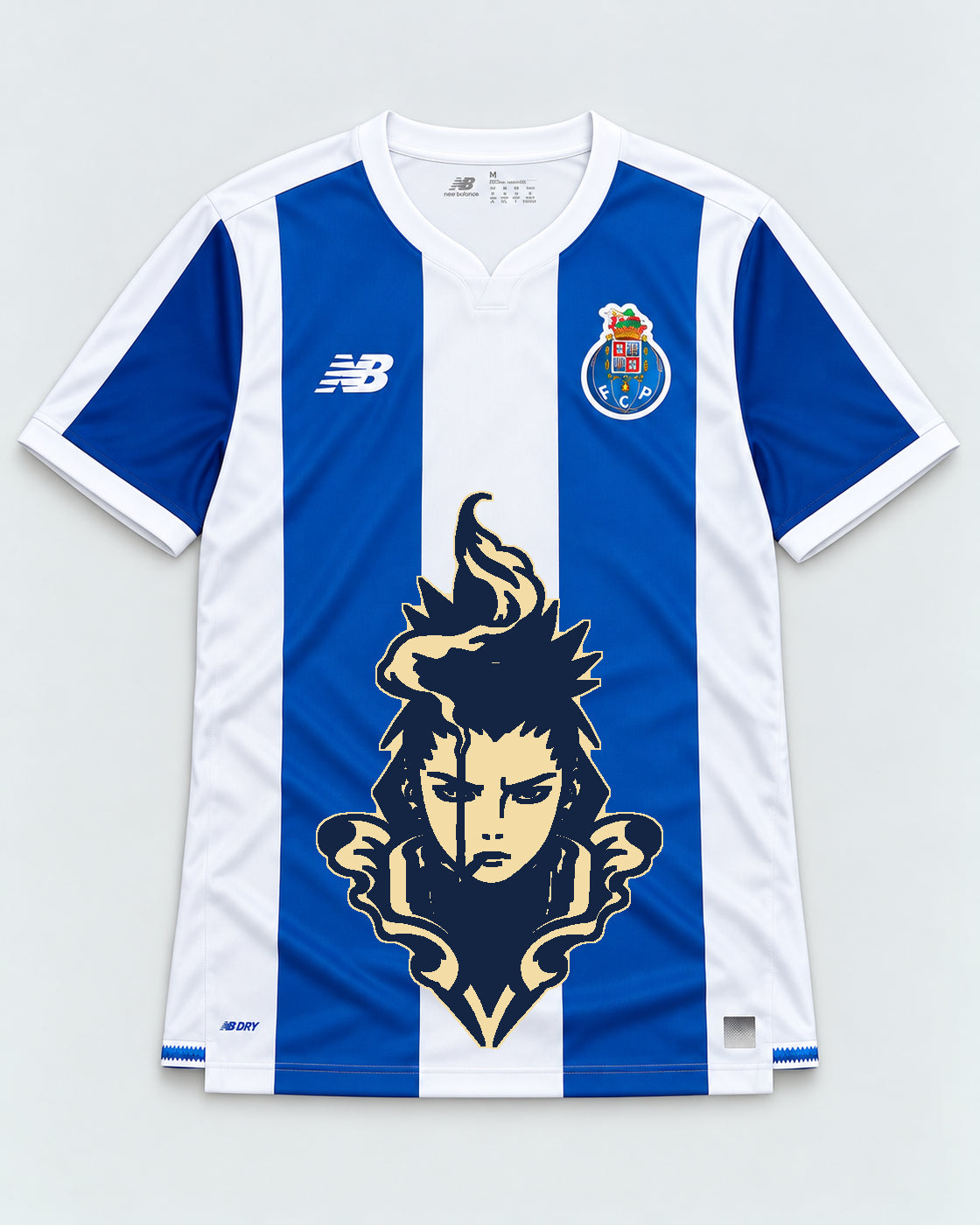 Porto Striped Shikamaru Shadow Mind Jersey — Front
