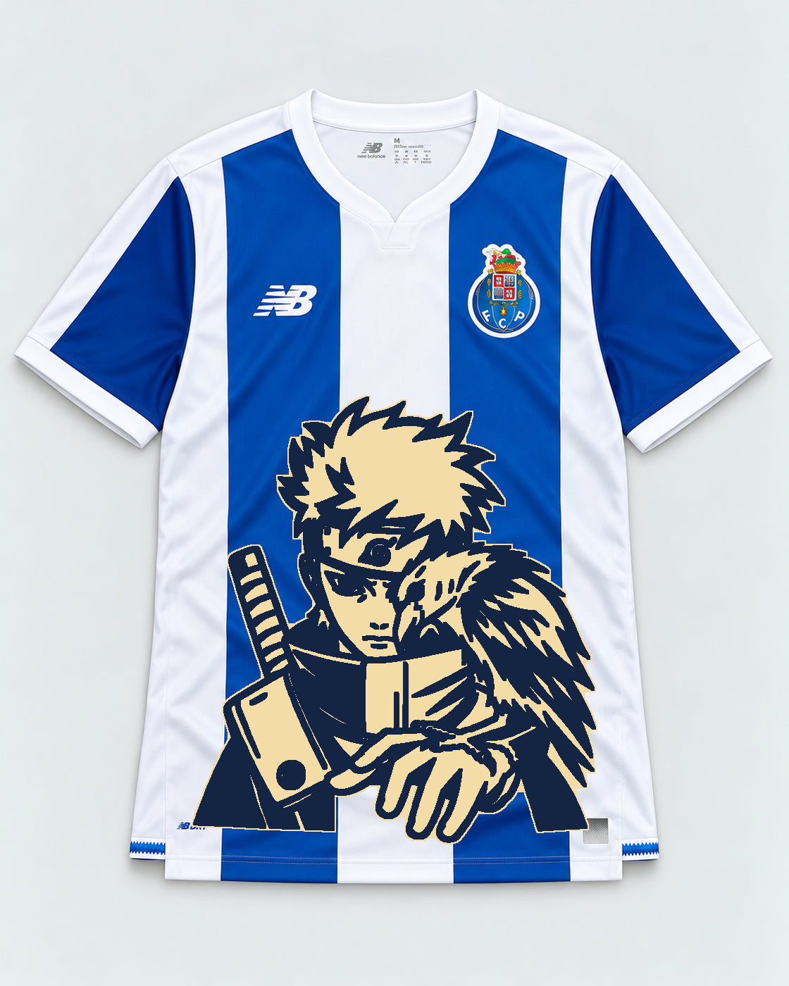 Porto Striped Shisui Raven Oath Jersey — Front