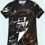 PSG Black Kakashi Lightning Eye Jersey — Front