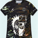 PSG Black Obito Kakashi Shared Destiny Jersey — Front