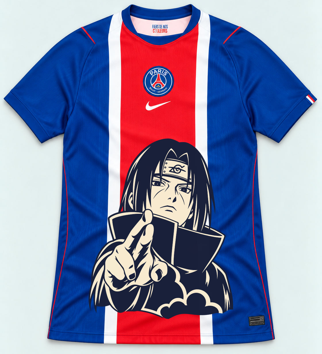 PSG Blue Itachi Silent Promise Jersey — Front