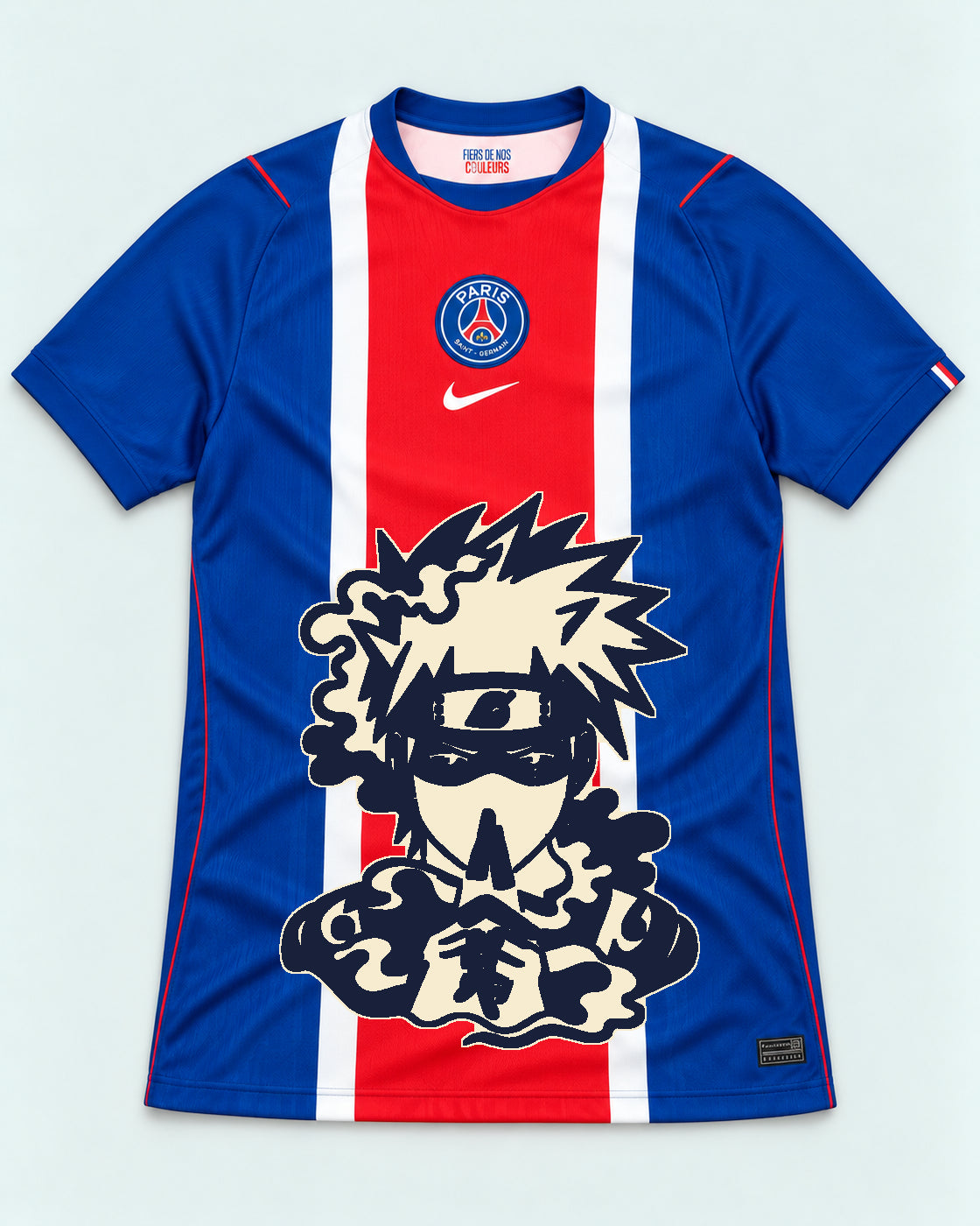 PSG Blue Kakashi Silent Jutsu Jersey — Front