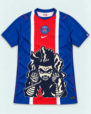 PSG Blue Rock Lee Inner Flame Jersey — Front