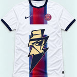 PSG White Kakashi Lightning Eye Jersey — Front