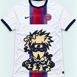 PSG White Kakashi Silent Jutsu Jersey — Front