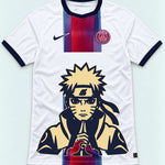 PSG White Naruto Sage Resolve Jersey — Front
