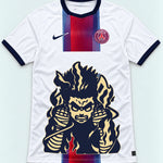 PSG White Rock Lee Inner Flame Jersey — Front