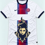PSG White Shikamaru Shadow Mind Jersey — Front