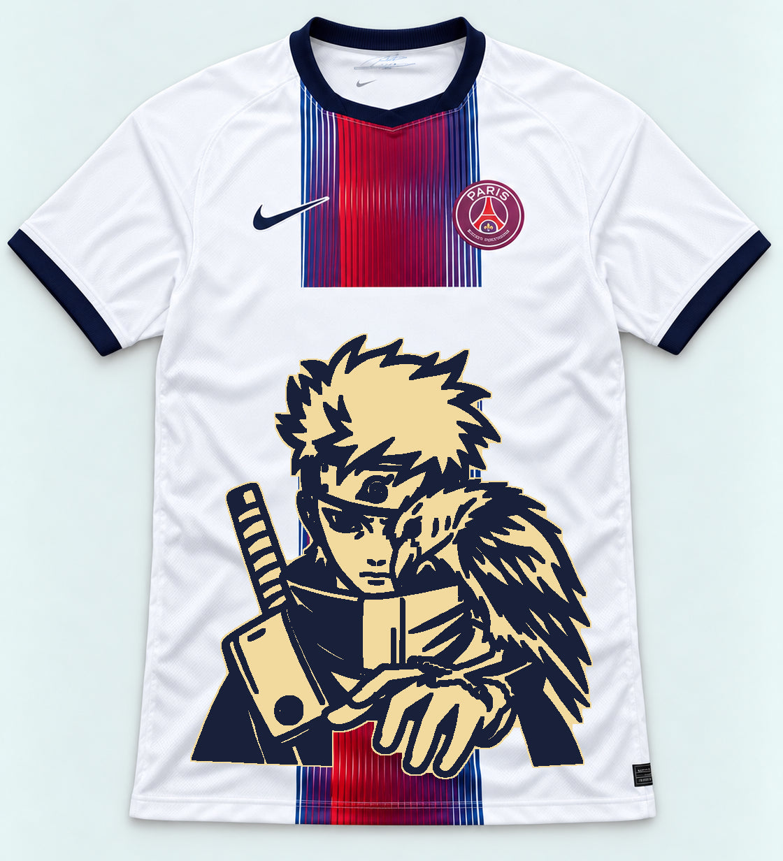 PSG White Shisui Raven Oath Jersey — Front