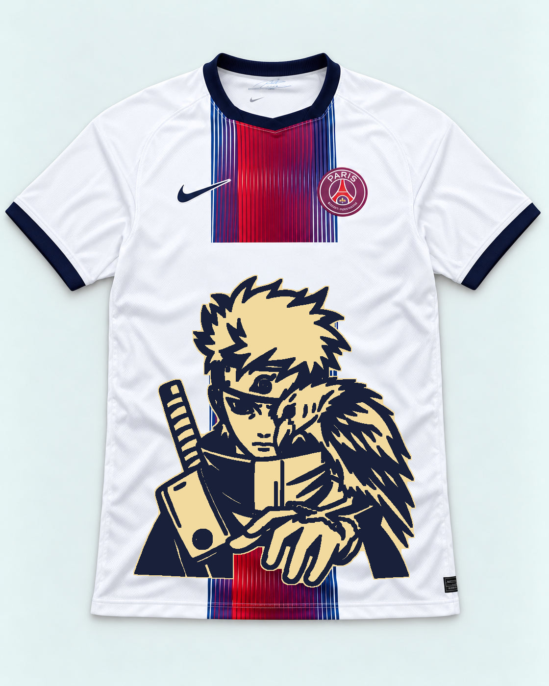 PSG White Shisui Raven Oath Jersey — Front