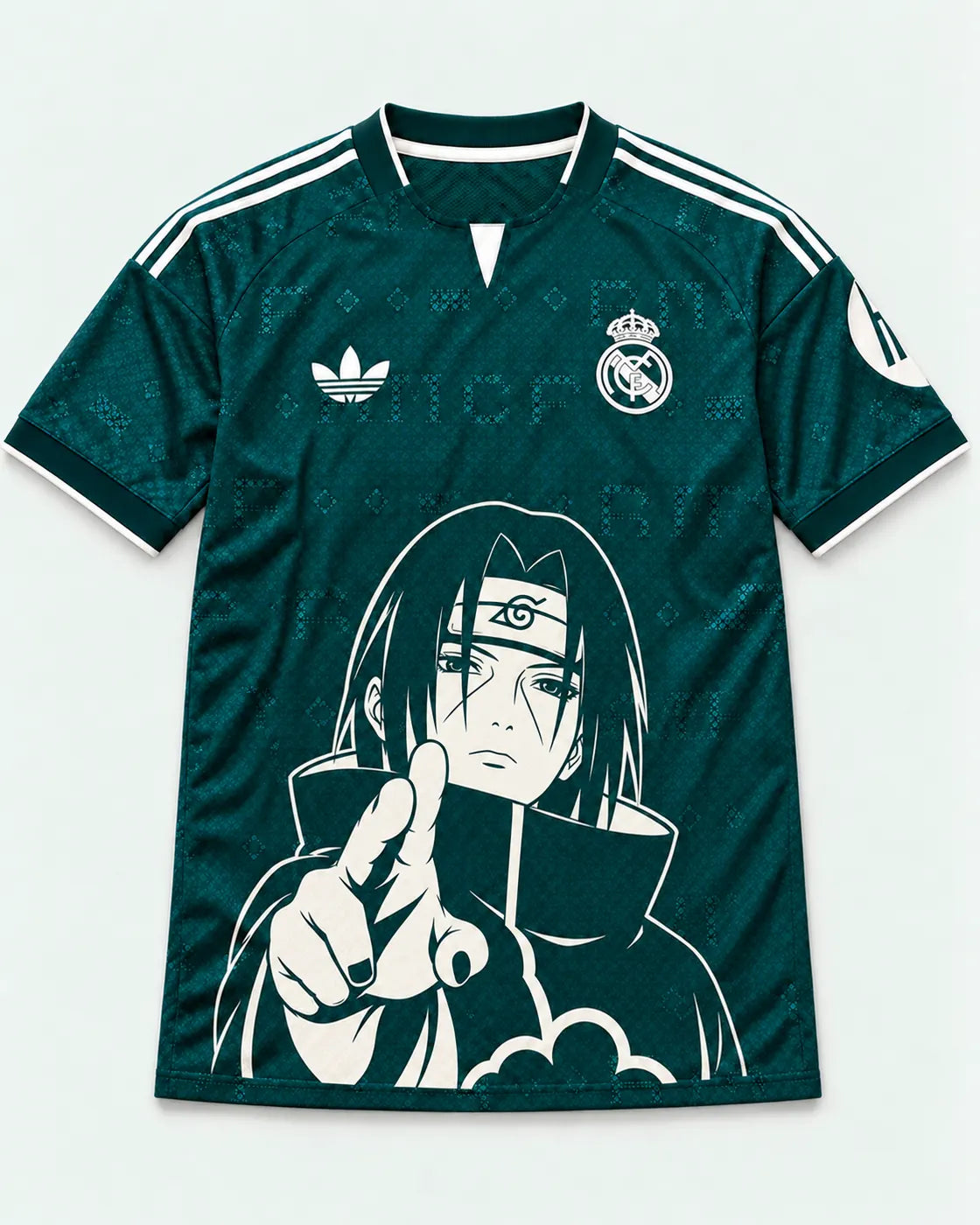 Real Madrid Away Itachi Silent Promise Jersey — Front