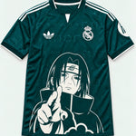 Real Madrid Away Itachi Silent Promise Jersey — Front