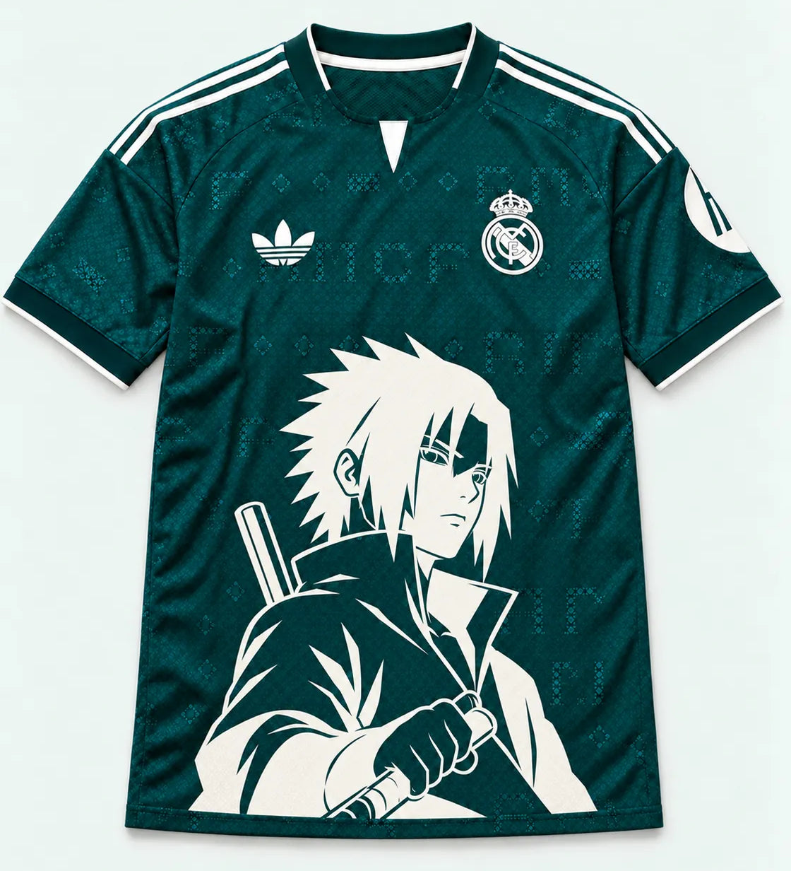 Real Madrid Away Sasuke Last Uchiha Jersey — Front
