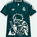 Real Madrid Away Shisui Raven Oath Jersey — Front