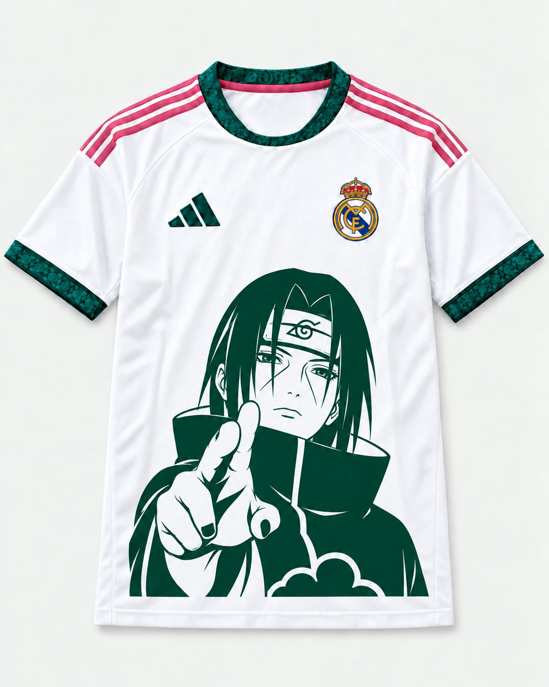 Real Madrid Home Itachi Silent Promise Jersey — Front