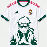 Real Madrid Home Naruto Sage Resolve Jersey — Front