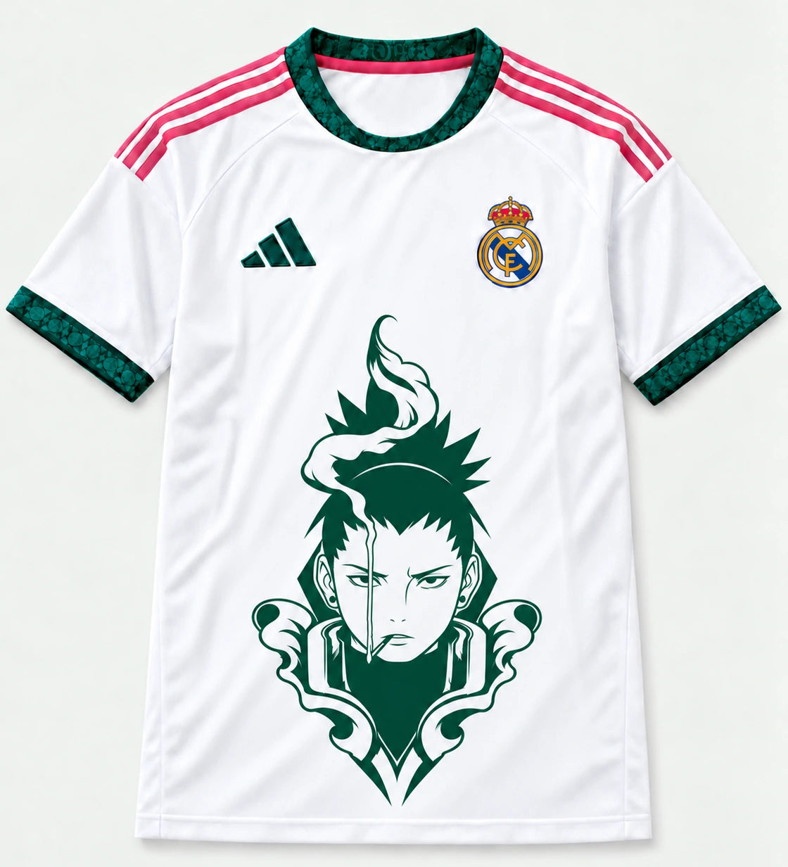 Real Madrid Home Shikamaru Shadow Mind Jersey — Front