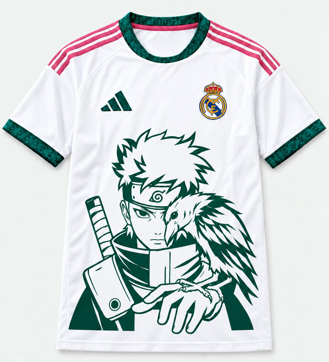 Real Madrid Home Shisui Raven Oath Jersey — Front