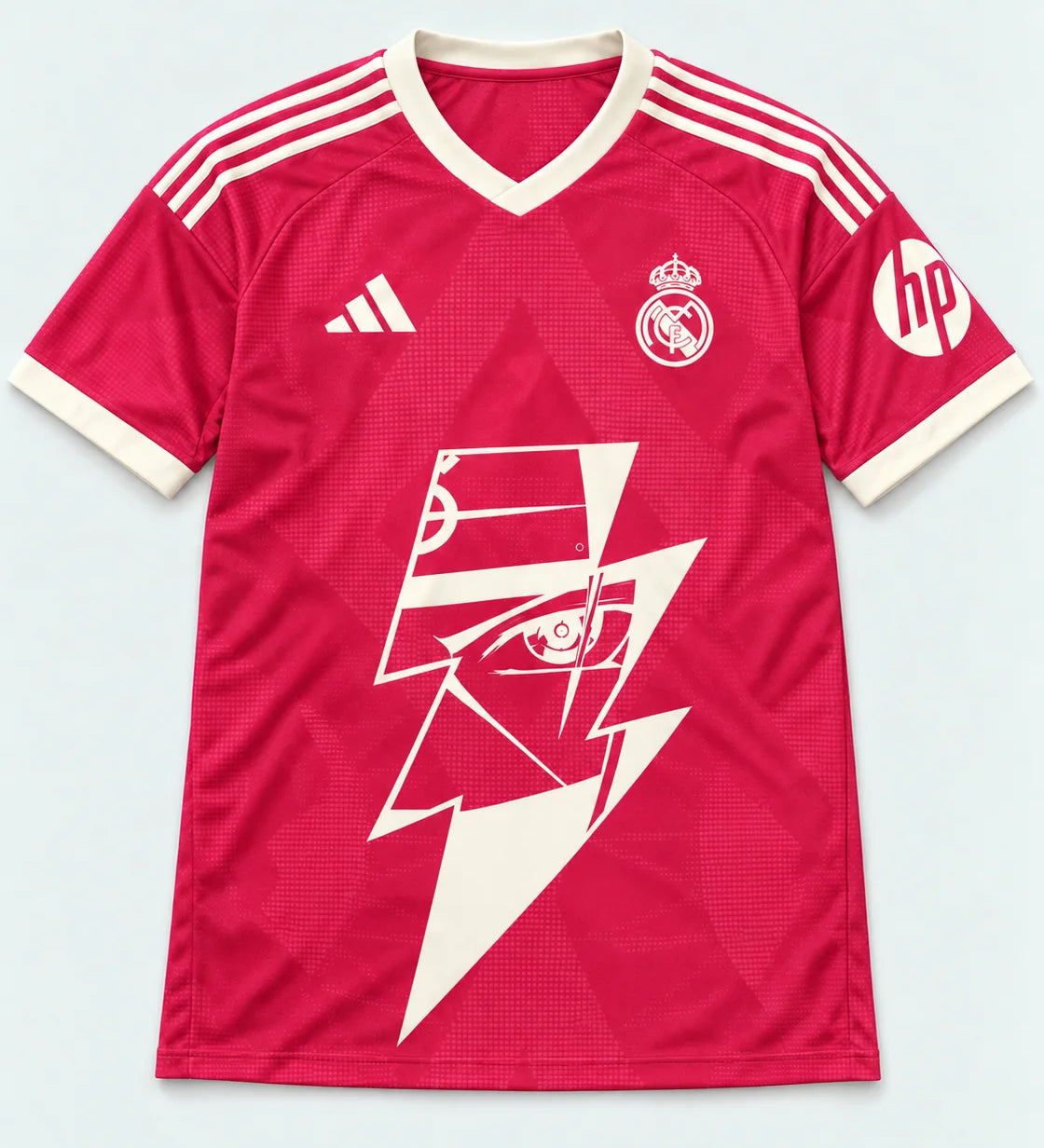 Real Madrid Third Kakashi Lightning Eye Jersey — Front