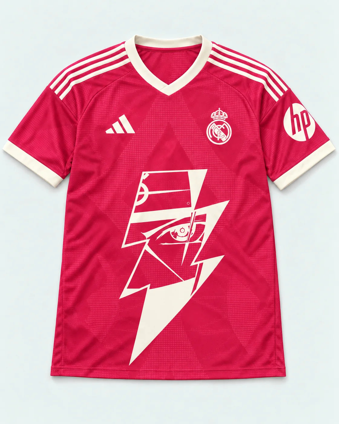 Real Madrid Third Kakashi Lightning Eye Jersey — Front