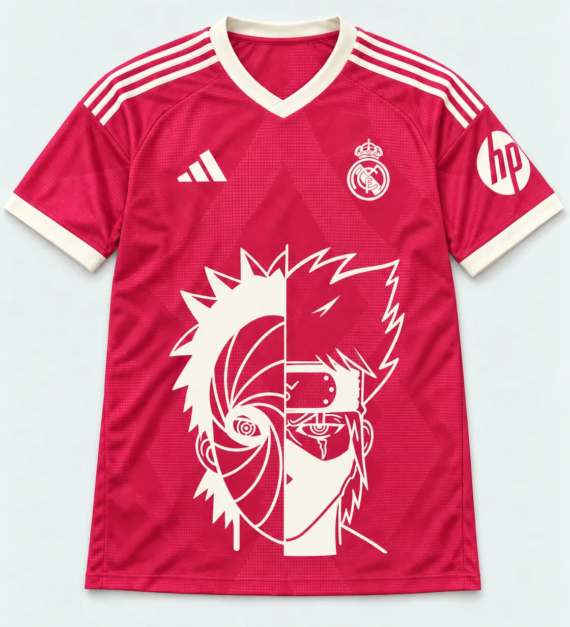 Real Madrid Third Obito Kakashi Shared Destiny Jersey — Front