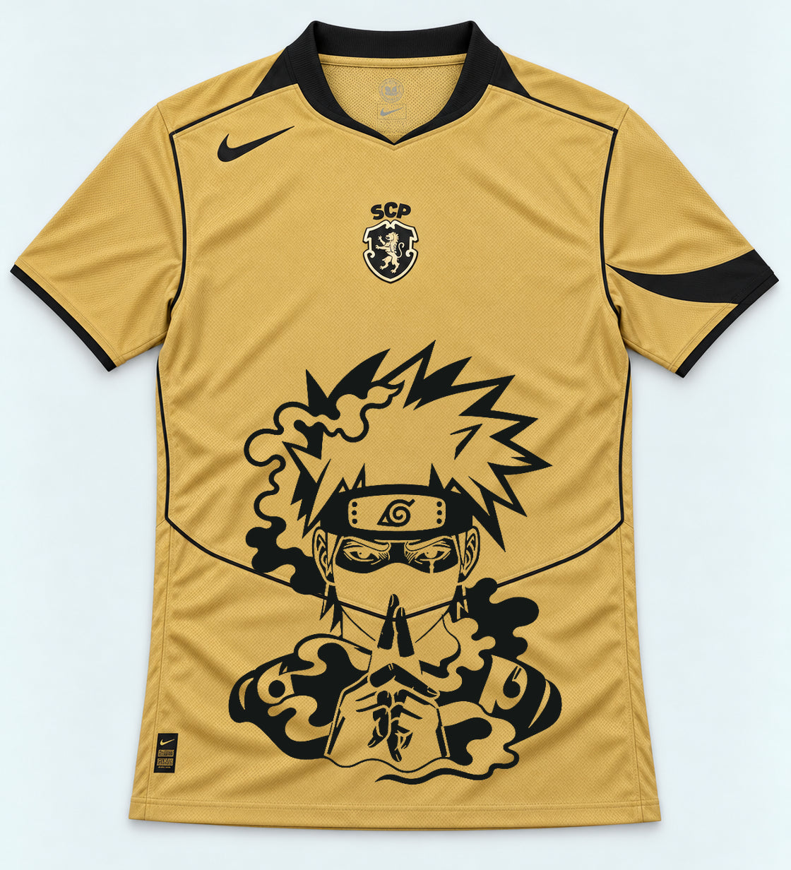 Sporting Gold Kakashi Silent Jutsu Jersey — Front