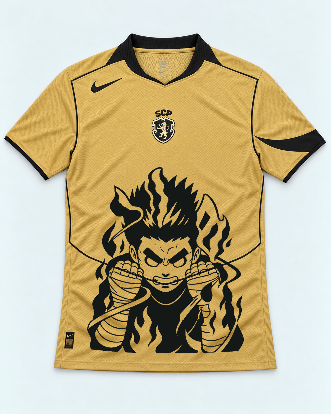 Sporting Gold Rock Lee Inner Flame Jersey — Front