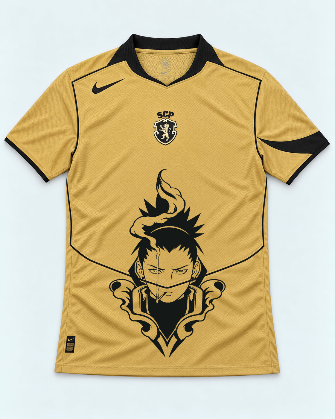 Sporting Gold Shikamaru Shadow Mind Jersey — Front
