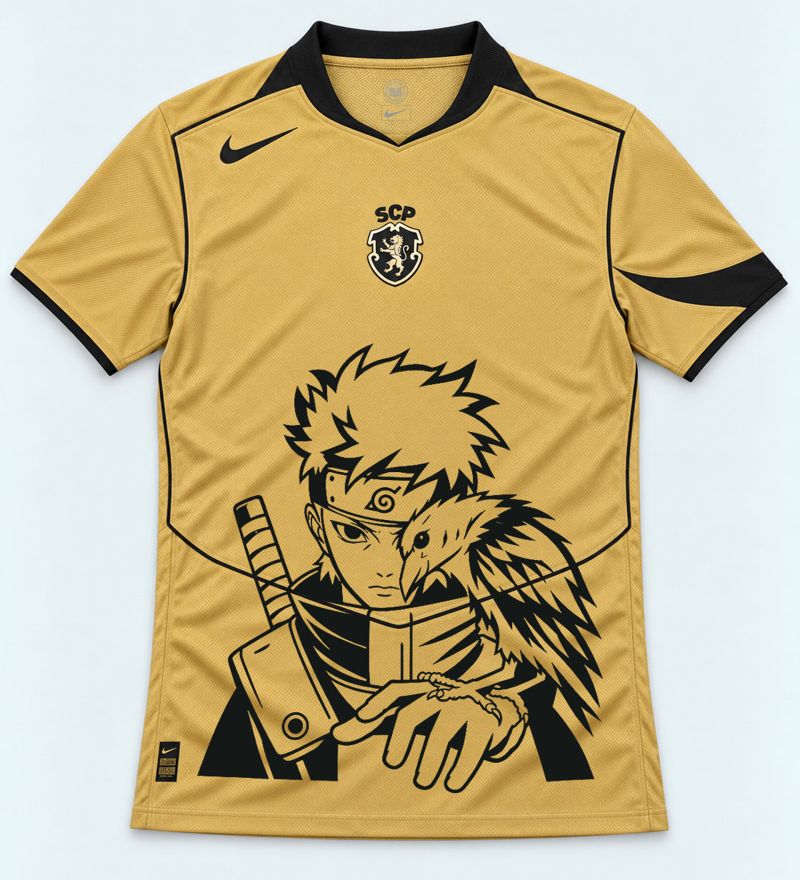 Sporting Gold Shisui Raven Oath Jersey — Front