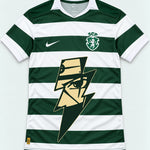 Sporting Green Kakashi Lightning Eye Jersey — Front