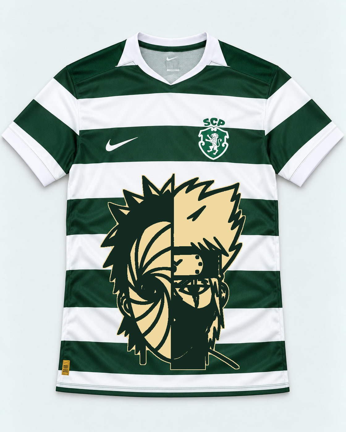 Sporting Green Obito Kakashi Shared Destiny Jersey — Front
