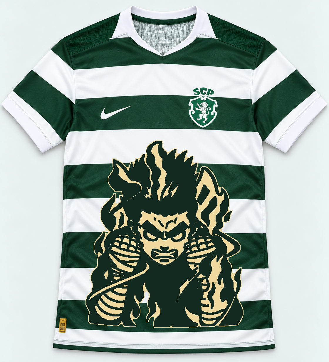 Sporting Green Rock Lee Inner Flame Jersey — Front