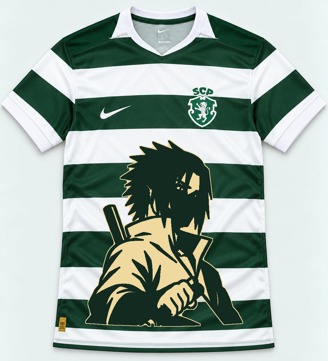Sporting Green Sasuke Last Uchiha Jersey — Front